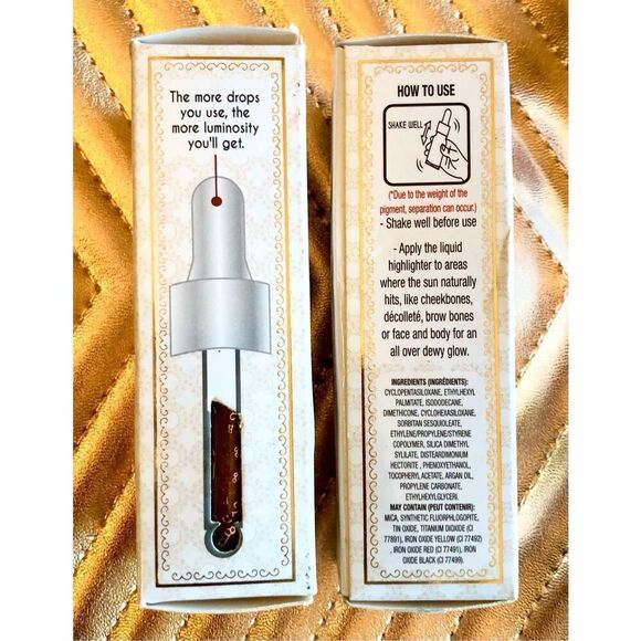 J. CAT BEAUTY - NWTIB - 2-Pack Aura Glow Liquid Highlighter in “Pink Goddess” . - Picture 8 of 14